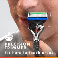 Rasoir Gillette Fusion5 ProGlide pour hommes, 1 manche de rasoir de rechange, manche de rasoir Flex-pivot et lame de précision pour hommes