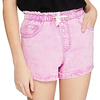 My Sister's Closet Girls' Paperbag Waist Short