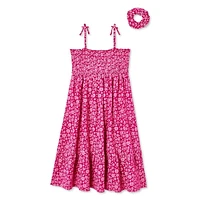 Ensemble 2 pièces avec robe à smocks George pour filles
