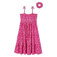 Ensemble 2 pièces avec robe à smocks George pour filles