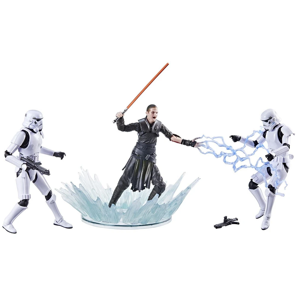 Star Wars The Black Series Starkiller & Troopers