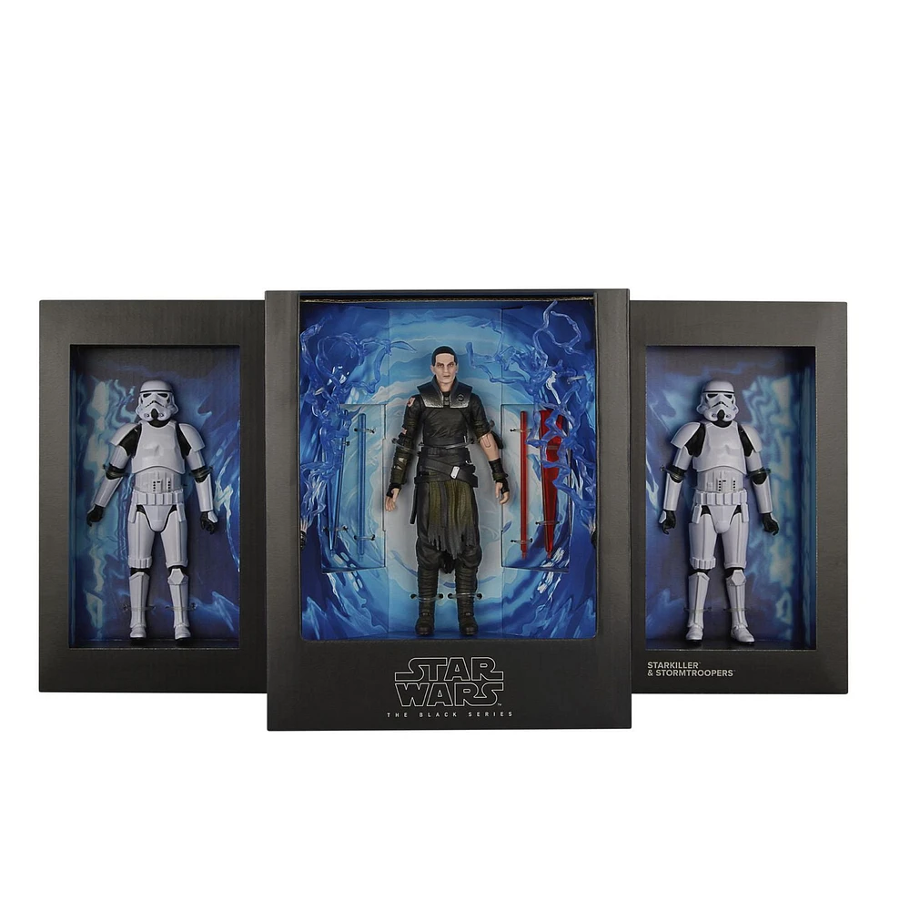 Star Wars The Black Series Starkiller & Troopers