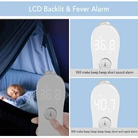 Thermomètre infrarouge pour le front et les oreilles wellworks ™ Aidez à protéger toute la famille.