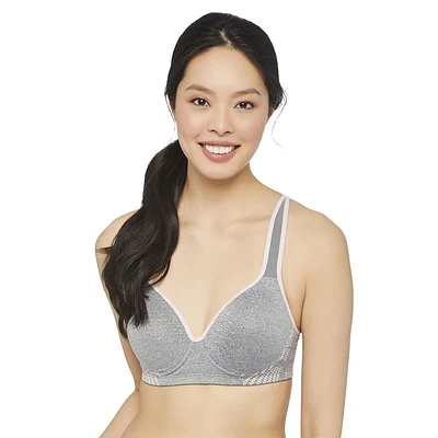 Soutien-gorge de sport avec dos réglable Athletic Works pour femmes Tailles 34B-42D