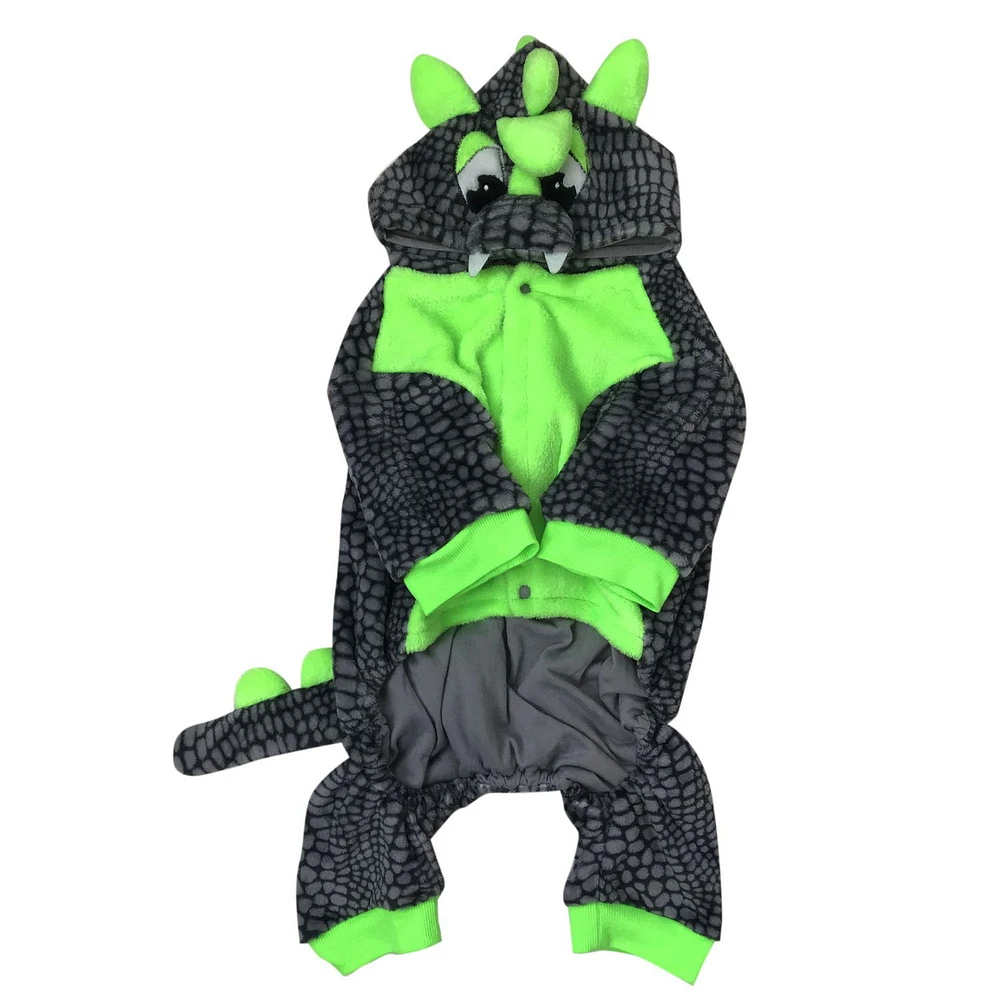 George Hooded Dinosaur Costume for Dogs