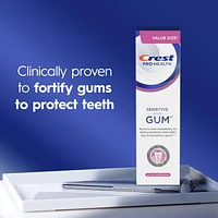 Dentifrice Crest Pro-Santé Dents sensibles et gencives Protection toute la journée, dentifrice au fluorure antibactérien et contre la carie, éprouvé en clinique, dentifrice pour dents sensibles, 2X110mL 220ML