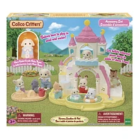 Calico Critters Nursery Sandbox & Pool, Dollhouse Playset with Figure