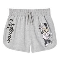 Disney Girls' Minnie Mouse Fleece Short, Sizes XS-XL