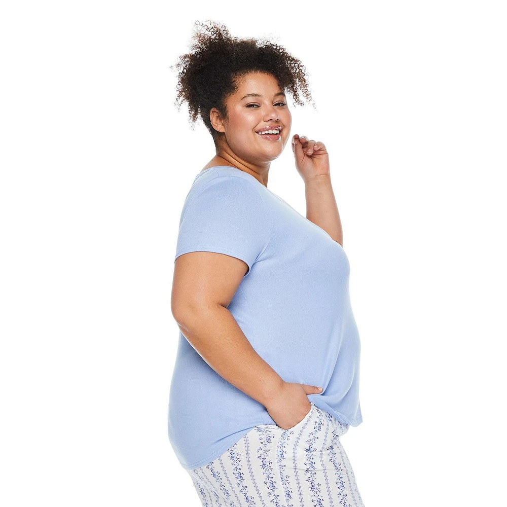 George Women's Plus Pajama 2-Piece Set