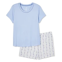George Women's Plus Pajama 2-Piece Set