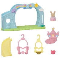 Calico Critters Nursery Swing, Dollhouse Playset with Figure