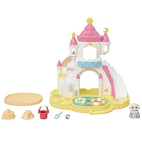 Calico Critters Nursery Sandbox & Pool, Dollhouse Playset with Figure