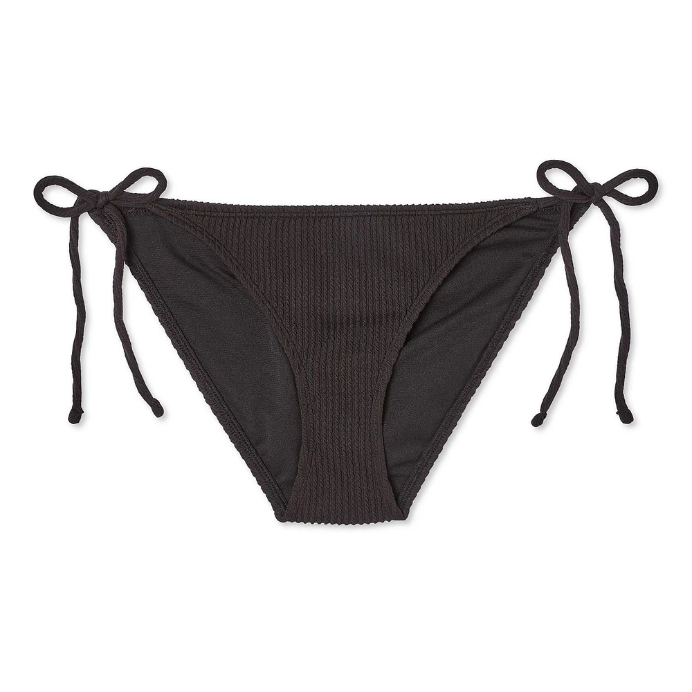 No Boundaries Women's String Bikini Bottom