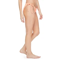No Boundaries Women's String Bikini Bottom
