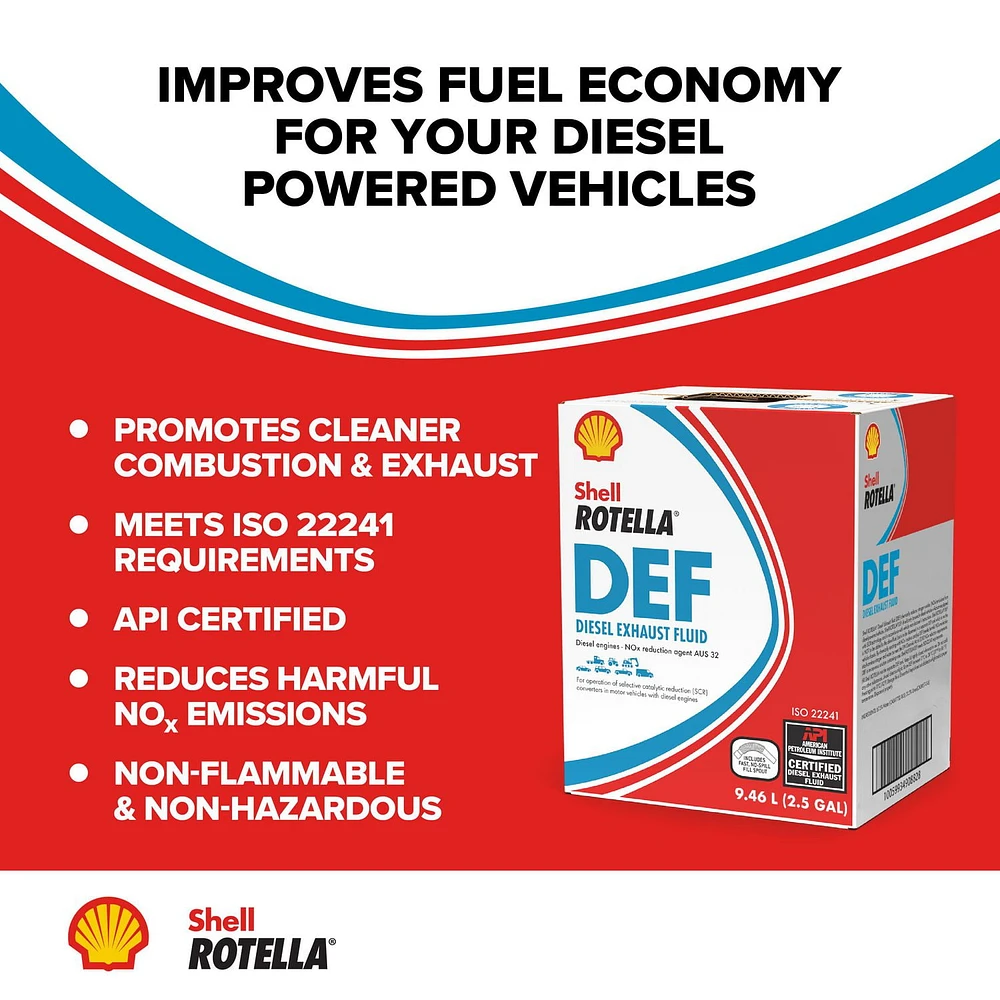 Shell Rotella™ - Diesel Exhaust Fluid (DEF)