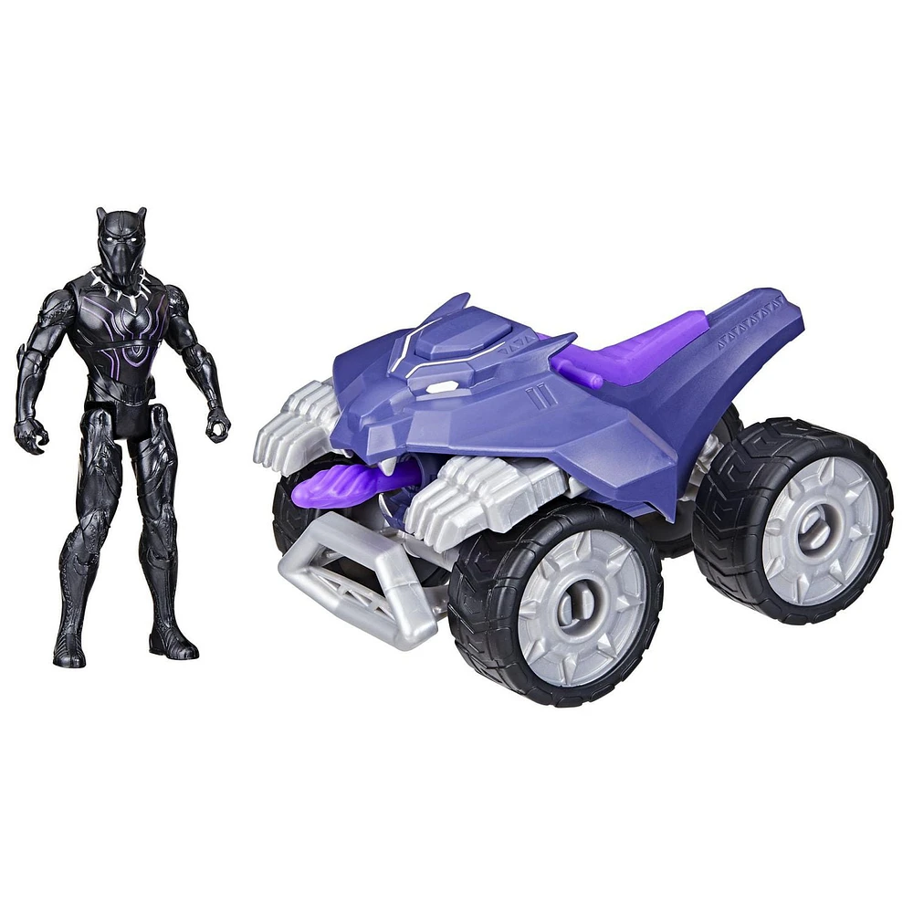 Marvel Avengers Epic Hero Series Black Panther Claw Strike ATV, Ages 4 and up.