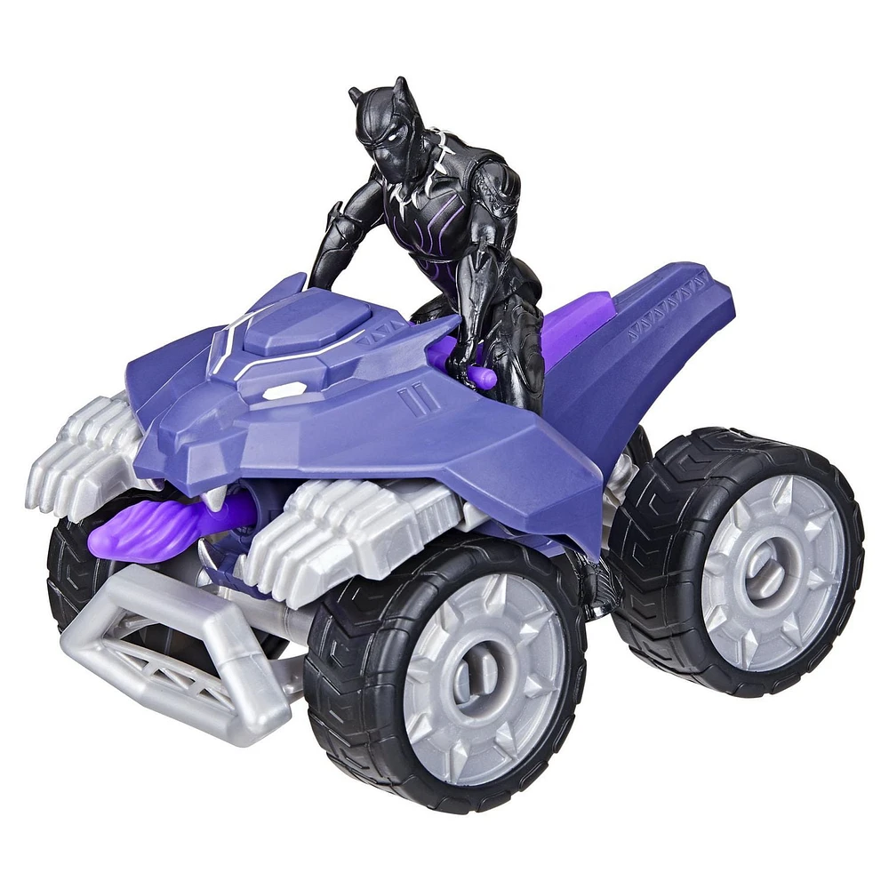 Marvel Avengers Epic Hero Series Black Panther Claw Strike ATV, Ages 4 and up.