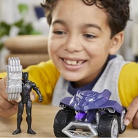 Marvel Avengers Epic Hero Series Black Panther Claw Strike ATV, Ages 4 and up.