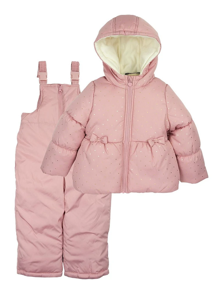 Carter's De Child Of Mine Manteau à bulles et bavoir à neige