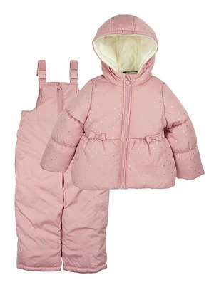 Carter's De Child Of Mine Manteau à bulles et bavoir à neige