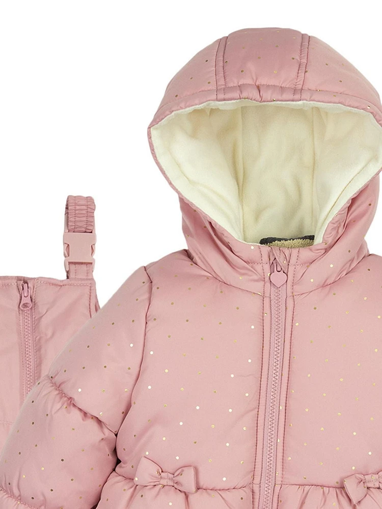 Carter's De Child Of Mine Manteau à bulles et bavoir à neige