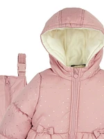 Carter's De Child Of Mine Manteau à bulles et bavoir à neige