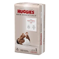 Huggies Skin Essentials Baby Diapers, Sizes: N-6, 31-15 Count