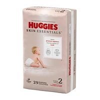 Couches pour bébés Huggies Skin Essentials, Tailles: N-6, 31-15 Unités