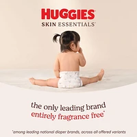 Couches pour bébés Huggies Skin Essentials, Tailles: N-6, 31-15 Unités