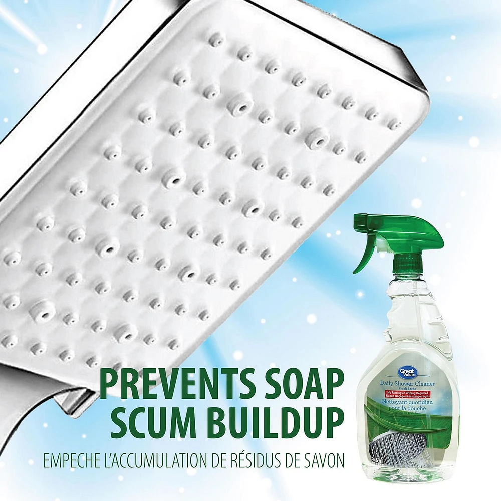 Great Value Daily Shower Cleaner, 946 mL