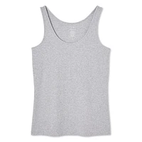 George Women's Plus Rib Tank, Sizes 1X-4X
