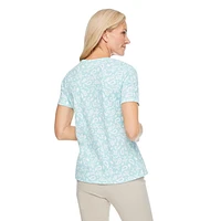 Haut en tricot interlock Iyla pour femmes Tailles P-TTG