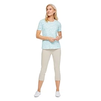 Haut en tricot interlock Iyla pour femmes Tailles P-TTG