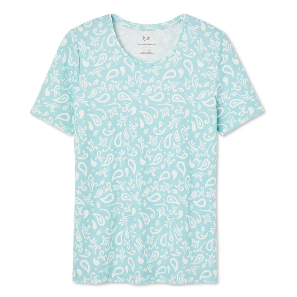 Haut en tricot interlock Iyla pour femmes Tailles P-TTG