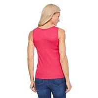 Débardeur en tricot interlock Iyla pour femmes Tailles P-TTG