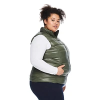 George Women's Plus Packable Vest, Sizes 1X-4X