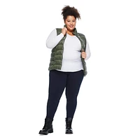 George Women's Plus Packable Vest, Sizes 1X-4X