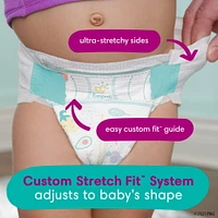 Couches Pampers Cruisers Taille 3-7, 70-140CT