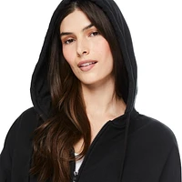 No Boundaries Women's Oversized Zip-Up Hoodie, Sizes XS-XXL