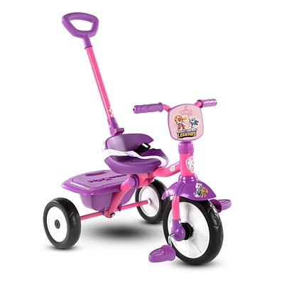 smarTrike Paw Patrol 2 en 1 Pliant Fun Skye et Everest Trike Violet ST PP Violet