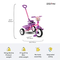 smarTrike Paw Patrol 2 in 1 Folding Fun Skye and Everest Trike Purple, ST PP Purple