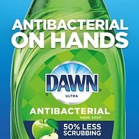 Dawn Ultra Antibacterial Dishwashing Liquid Dish Soap, Apple Blossom Scent, 2.64l