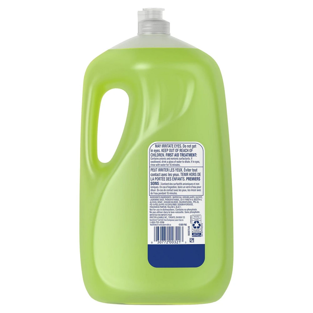 Dawn Ultra Antibacterial Dishwashing Liquid Dish Soap, Apple Blossom Scent, 2.64l