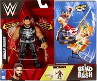 WWE Action Figures Bend ‘N Bash Deluxe Assortment, 5.5-inch Collectible for Ages 6 Years Old & Up