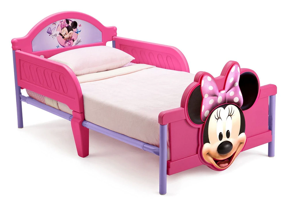 Disney Mickey & Minnie Mouse 3D Toddler Bed