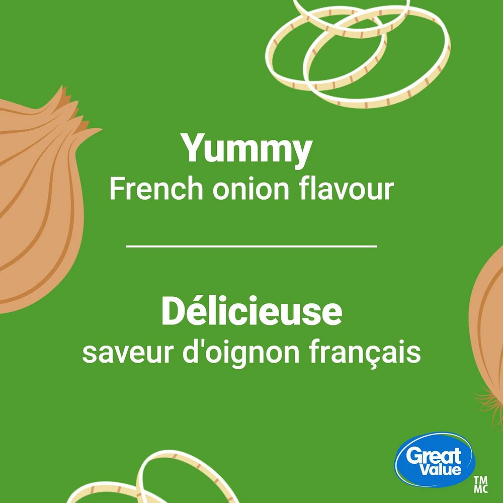 Great Value French Onion Sour Cream Dip, 250 g