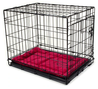 Charcoal Sherpa Bottom Pet Crate Mat, 21" x 12"