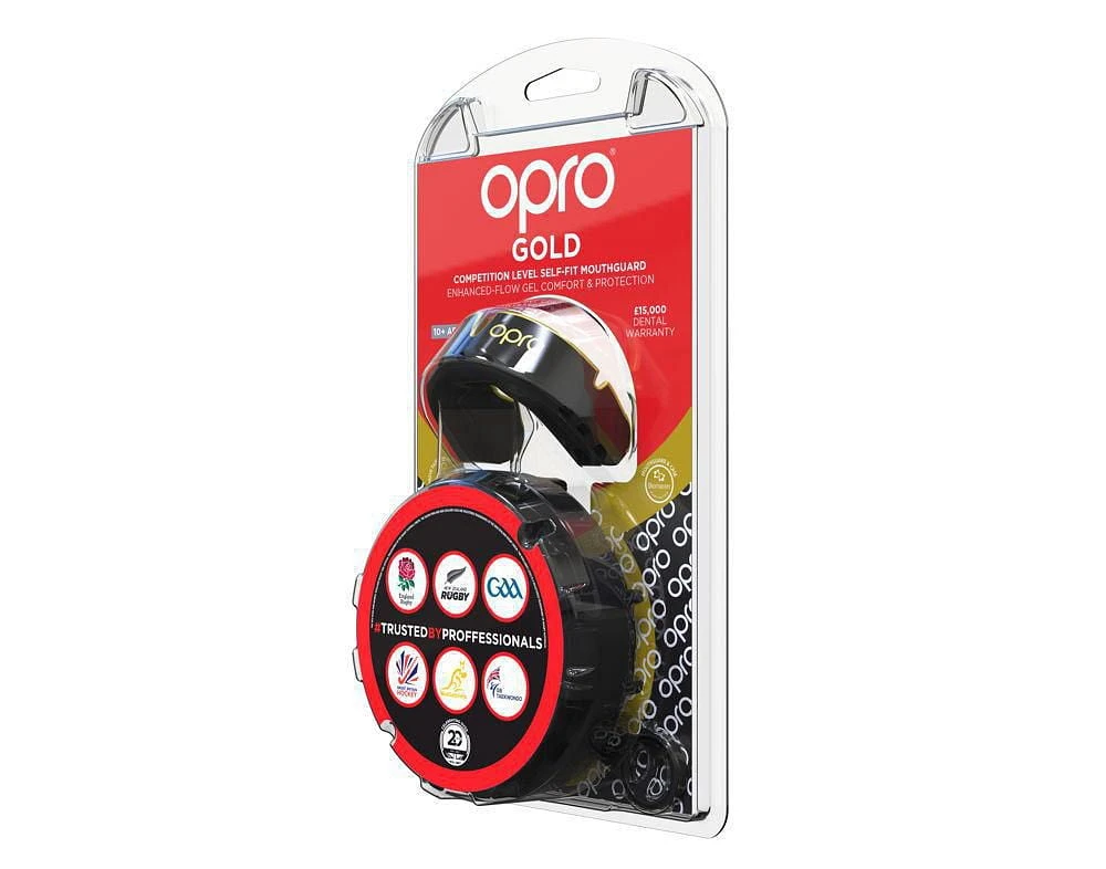 OPRO Self-Fit Gold Level Mouthguard