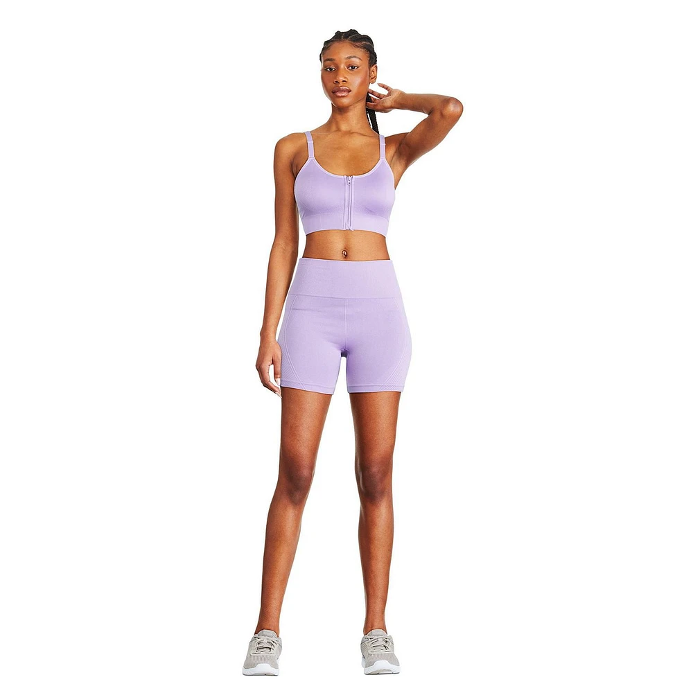 Short sans coutures Athletic Works pour femmes
