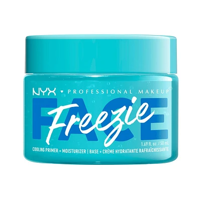 NYX PROFESSIONAL MAKEUP Face Freezie, Base rafraîchissante et hydratante, Hydratation, Infusé de Niacinamide - Transparent, 50mL Base rafraîchissante et hydratante